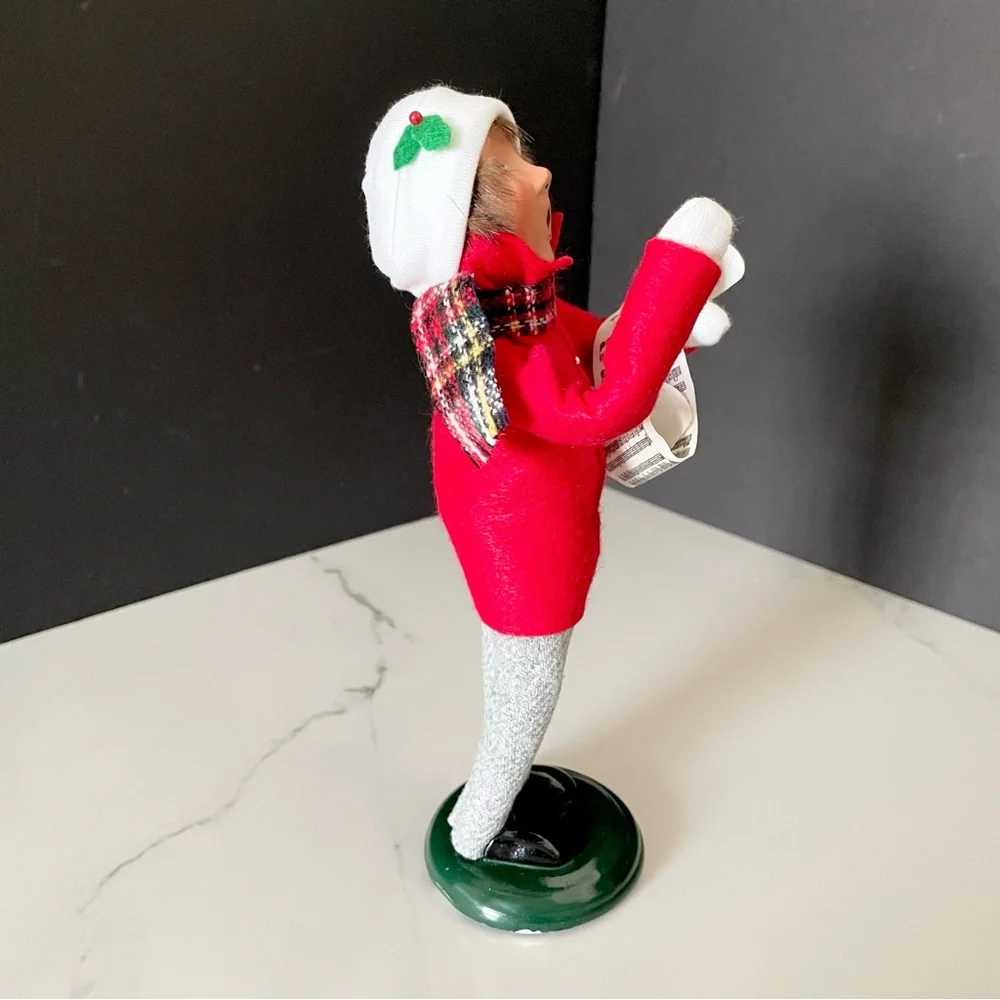 Child Caroler with Sheet Music by Byer's Choice